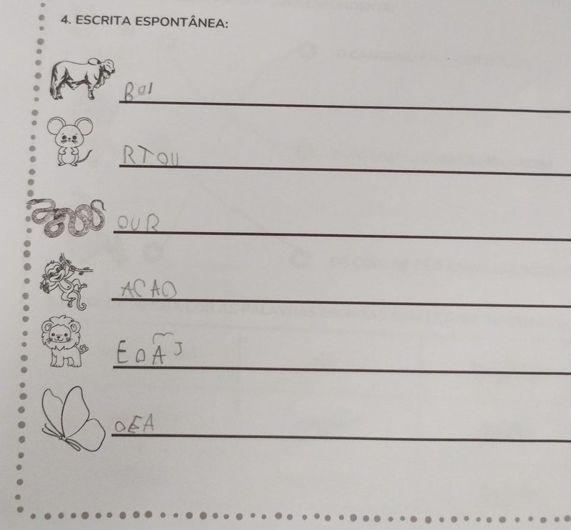 Primeira testagem